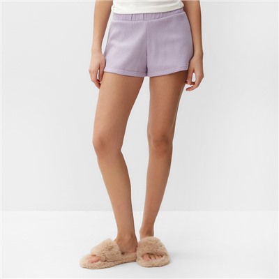 Шорты женские KAFTAN Basic line, размер 44, сиреневые