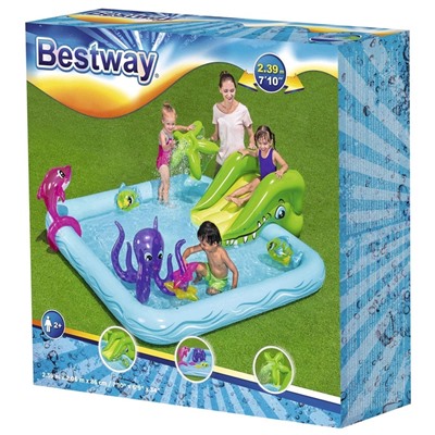 Игровой центр Bestway «Аквариум», 239×206×86 см, от 2 лет, 53052