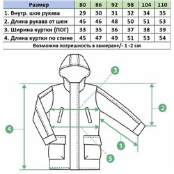 Ветровка F1659 синий