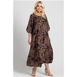 Платье  6168/01/Коричневый