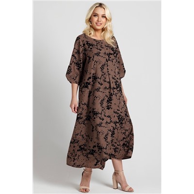 Платье  6168/01/Коричневый