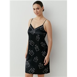 Omsa Сорочка OmD 0111D LOVE Сорочка принт. жен. (на узких бретелях принт), PL