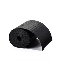 Лента бордюрная, 30 см×10 м, пластиковая, садовая, цвет серый гранит