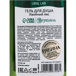 Подарочный набор Happy New Year: гель для душа и мист для тела, зелёный, URAL LAB