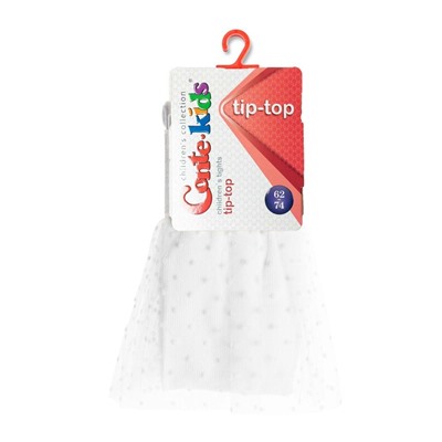 Колготки детские CONTE TIP-TOP Хлопковые колготки с декоративной юбочкой из фатина