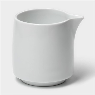 Молочник Magistro White gloss, 250 мл, фарфор, белый