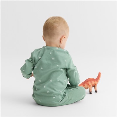 Кофточка детская MINAKU, рост 68-74 см, оливковая