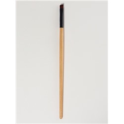 Кисть для макияжа, скошенная, 18 (± 1) см, бежевая