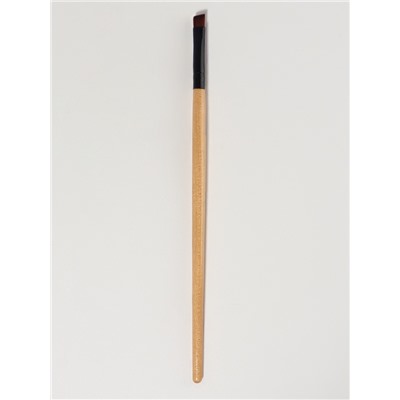 Кисть для макияжа, скошенная, 18 (± 1) см, бежевая