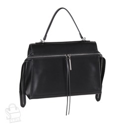 Сумка женская кожаная 6629VG black Vitelli Grassi