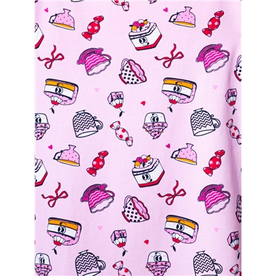 Сорочка ночная трикотажная для девочек