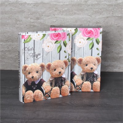 Фотоальбом 200 фото 10х15 Мишки / 9530 /уп 36/
