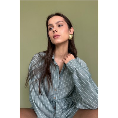 Комбинезон  MIX091/03/Зеленый, белый