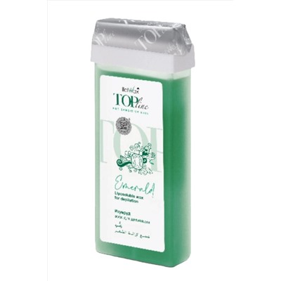ItalWax Воск для депиляции в картридже / Top Line, изумруд, 100 мл KRISTALLER, 1111077
