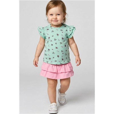 Юбка-шорты детские трикотажные для девочек PLAYTODAY, 1240080