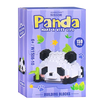 Конструктор "Панда" (159 дет.) в коробке