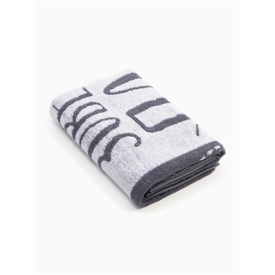 Полотенце махровое Этель «Папа супергерой», 50×90 см, 100% хлопок, 420 г/м², серое