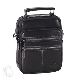 Сумка мужская кожаная кожаный 22665Z black Zinimxs  в Новосибирске