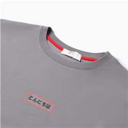 Футболка мужская MIST Ramen, серый, р. 50