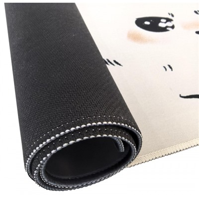 Коврик для мышки и клавиатуры 90х40 см "CYBER BIG MOOD CAT" черный LXMSPCB-MC LOREX