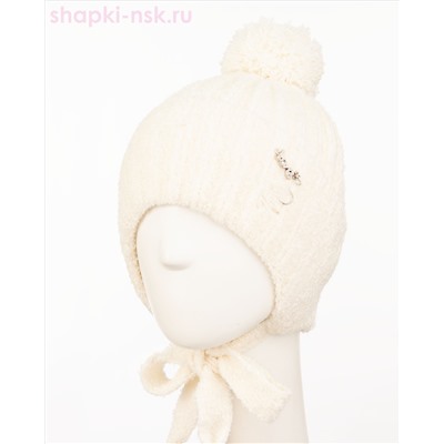 04-94-E Шапка для девочки флис (52-54)