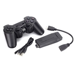 Игровая приставка, консоль Game Stick Lite 64Gb, 10000 игр, 4K, 2,4 ГГц. 8 бит, 16 бит, 32 бит