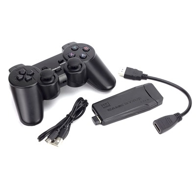 Игровая приставка, консоль Game Stick Lite 64Gb, 10000 игр, 4K, 2,4 ГГц. 8 бит, 16 бит, 32 бит