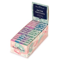 Ластик "HappyGraphix. Мармеладки маленькие" 45х15х15 мм 42-0022 Bruno Visconti