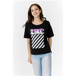 Футболка 8082 (Черный)