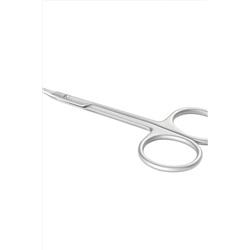 Nippon Nippers Ножницы маникюрные для кутикулы с изогнутыми ручками / S-02W, 107 мм KRISTALLER, 1111819