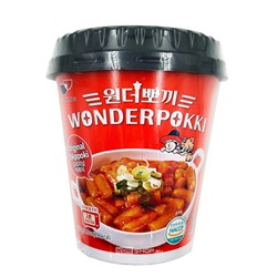 Токпокки в оригинальном соусе Original Tteokbokki Wonderpokki Hokang, Корея, 120 г Акция