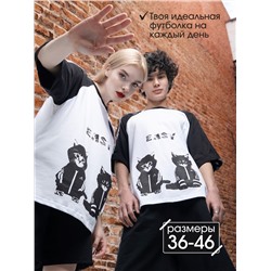 Футболка оверсайз с принтом ФБН0010