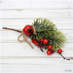 Ветка искусственная 21 см / N127-276 /уп 250/500/