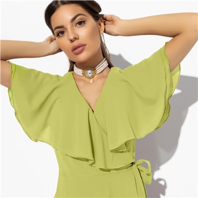 Платье для настроения счастья, Счастье влюбленности (салатовое)