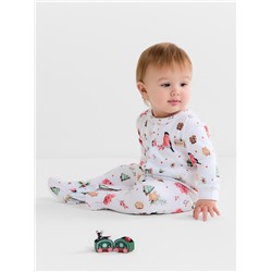 Комбинезон детский детский MINAKU Winter, рост 56-62 см, белый