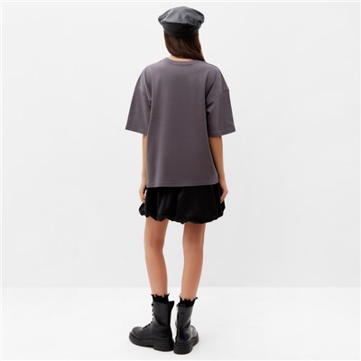 Футболка женская MIST Babe, размер 44-46, серая