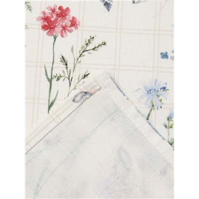 Полотенце «Этель» Wild flowers, 40×73 см, 100% хлопок, саржа 190 г/м²