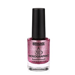 LUX visage Лак для ногтей Holographic №706 11г/6 яр.гранат