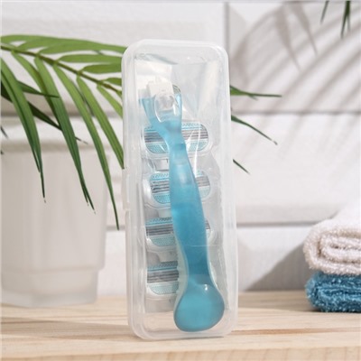 Станок бритвенный, 4 сменных кассеты