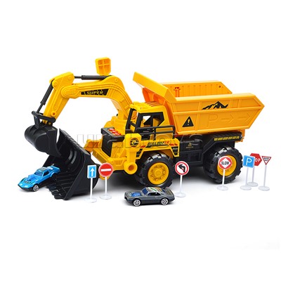 Машина-Катапульта "Экскаватор/Грейдер" в коробке