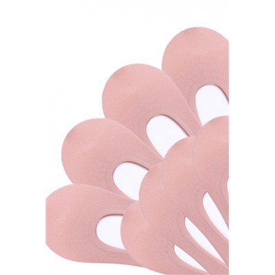 Следки GL123, 20 den, 10 пар (Бежевый)