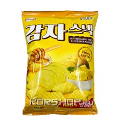 Чипсы с мёдом и маслом Доширак, Корея, 50 г