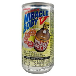 Газированный б/а напиток Miracle Body V Sangaria, Япония, 190 мл Акция