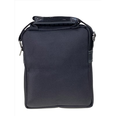Мужская сумка из текстиля, цвет черный