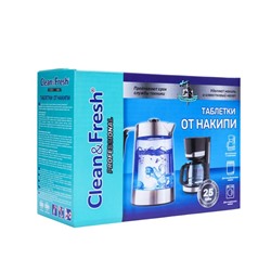 Таблетки от накипи «Clean&Fresh», 25 шт