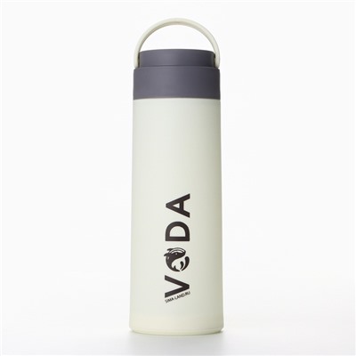 Бутылка для воды "VODA", 420 мл, стекло