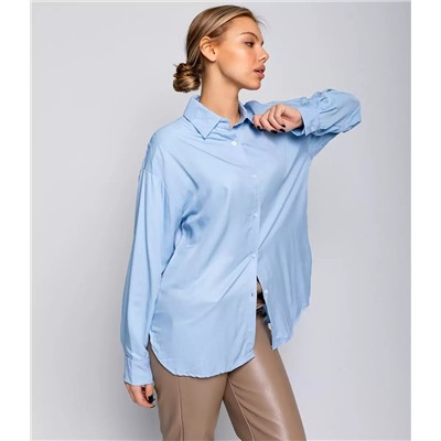 Рубашка #КТ3160 (6), голубой