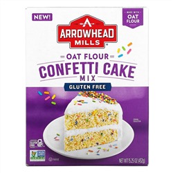 Arrowhead Mills,  Oat Flour Confetti Cake Mix, 15.25 oz (432 g)