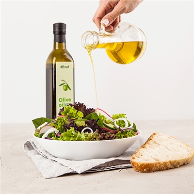 Оливковое масло нерафинированное высшего качества (Extra virgin olive oil) 4fresh food, 500 мл