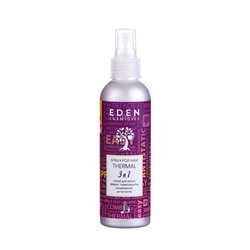 Спрей-кондиционер для волос 3в1 EDEN термозащита антистатик с увлажняющим комплексом, 200 мл 1061810